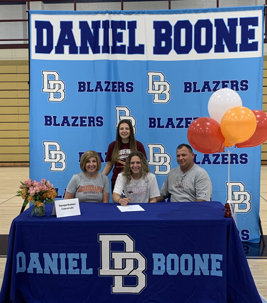 DBooneBlazers's tweet photo. Congratulations to Hailey Kaba who will be continuing her softball career at Susquehanna University! https://t.co/aGmd8CNRJG