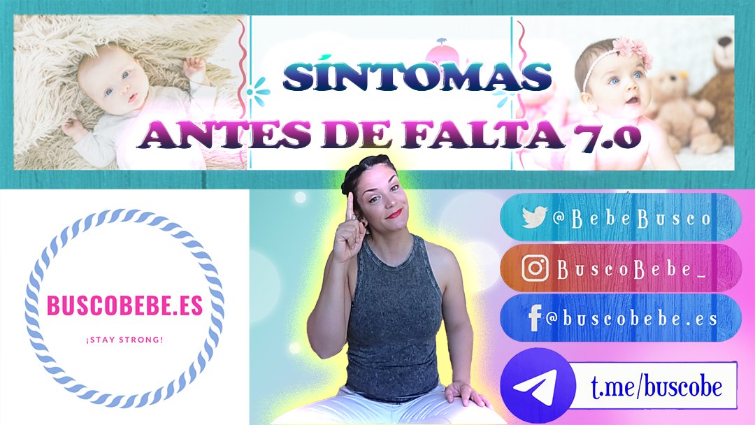 BebeBusco's tweet photo. ⭐Sintomas de embarazo antes de la falta 🌸 7.0 🌸⭐Test de Embarazo POSITIVO ➕ antes de falta.⭐

https://t.co/Z4YqHteD1N a través de @YouTube https://t.co/UGTlY0hosd