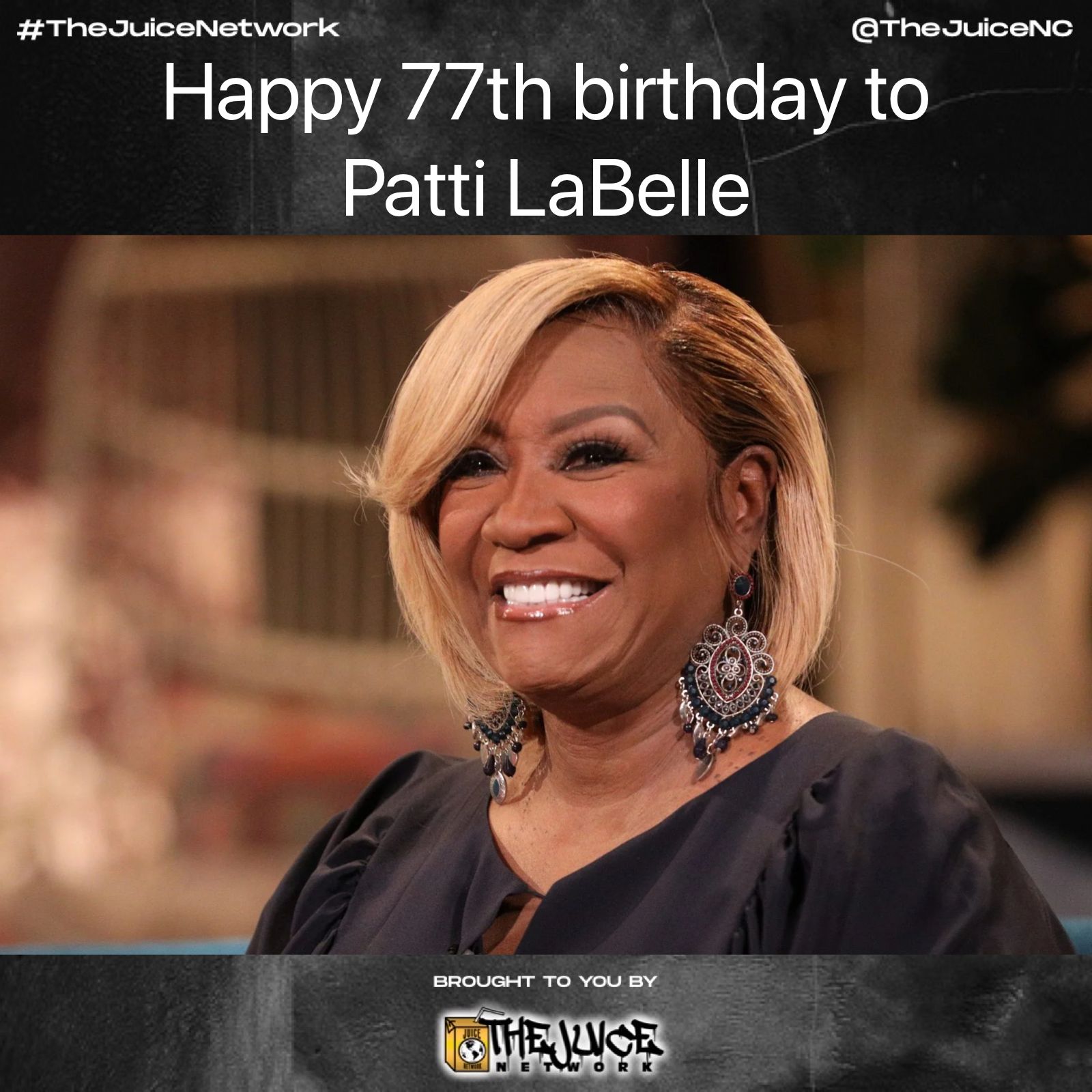Happy 77th birthday to Patti LaBelle!    