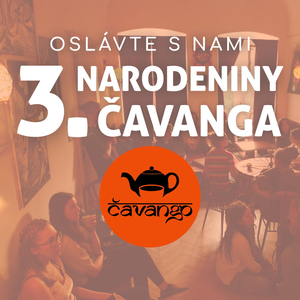 cavango's tweet photo. Čavango oslavuje svoje 3. #narodeniny. Budeme radi, keď nás tento týždeň navštívite. Vítame všetkých, ktorí ste nás navštívili, pili čaje, hrali hry, vzdelávali sa na workshopoch, prednáškach a užívali si veselé chvíle s priateľmi.
#birthday #čavango #cavango #cajovna  #caj #tea https://t.co/aZZESpX8xc