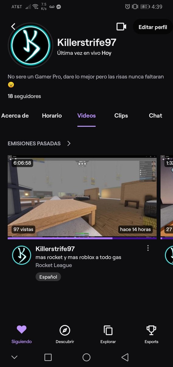 killerstrife's tweet photo. Se que apenas voy empezando pero llegar a casi 100 visitas es un logro para mi :'0 https://t.co/NQN8ctaf5c