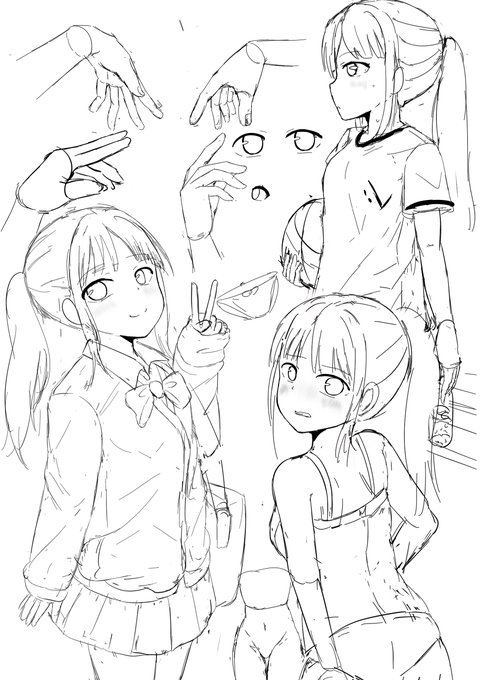 [#practice] [#rkgk]
Good morning, 
Finally, I able to practice properly, after being sick for two days (too much cold drink with a lot of ice). 
Trying to find a way to speed up my sketch progress. 💪 