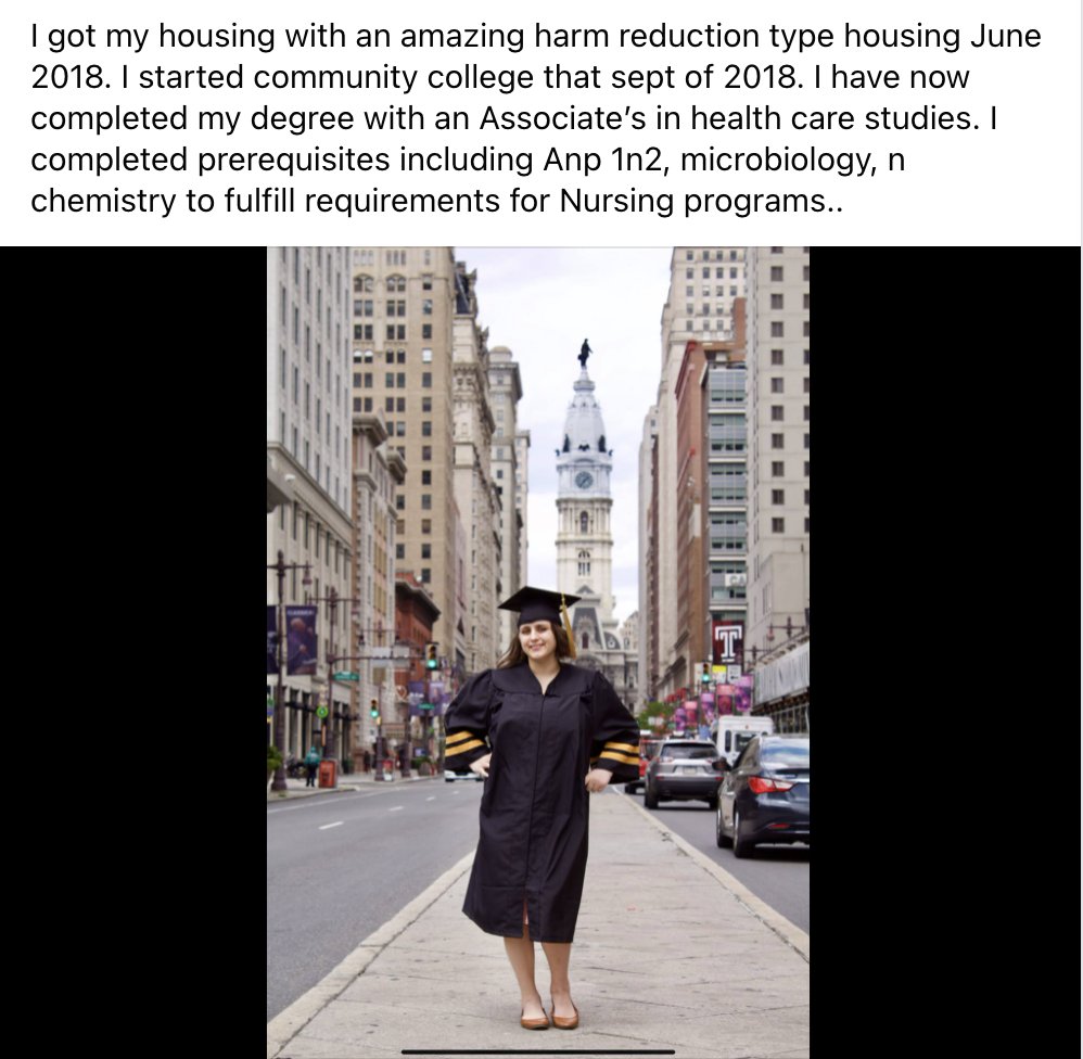 hardlynormal's tweet photo. HARM REDUCTION WORKS! HOUSING WORKS! I first met this young woman almost five years ago (photo on right) when she was addicted to heroin. She was 23 then and homeless! CHECK OUT THE PHOTO ON THE LEFT! She went into harm reduction housing, and now she's in college to be a nurse! https://t.co/wqZs9uty2w