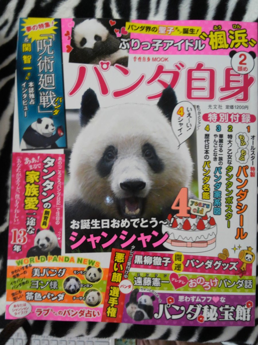 パンダ自身2頭目