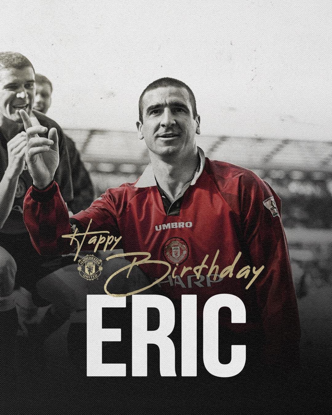 Happy 55th birthday to the King, Eric Cantona! I absolutely treasure Cantona 