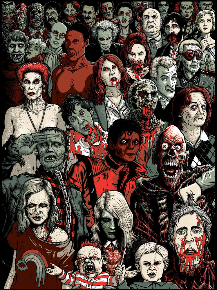 'They're coming to get you'!!! #horror #films #characters #comic #art #illustration by #paulhanley deviantart.com/paulhanley/art…