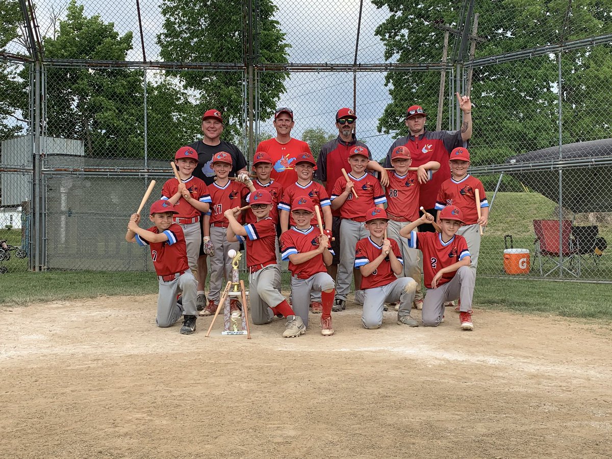 Congratulations to the Redbirds’ 8U team for going 4-0 this past weekend to win the Rumble on the River Tournament in Clarksburg.

In the four games, the team had two 12-0 shutouts and scored a combined 57 runs while only allowing 16 runs.