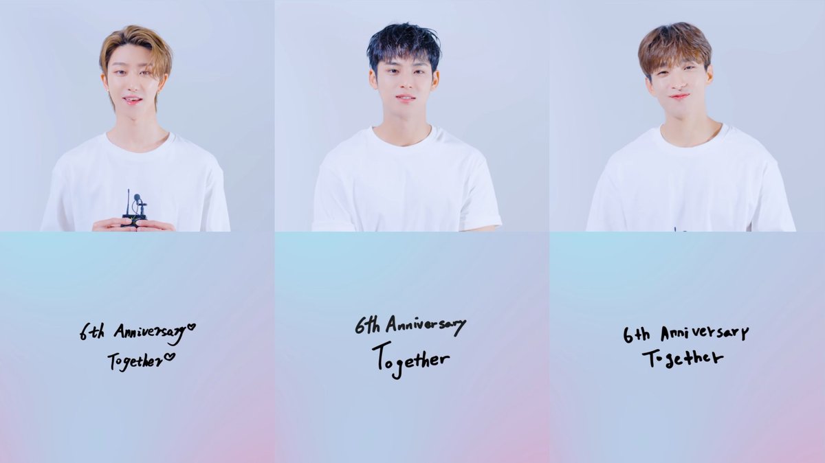 1woo17's tweet photo. 6th Anniversary "Together" 💖     
#세븐틴 @pledis_17 https://t.co/Jk7Jq0FKAL