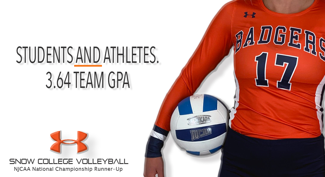 SnowCollegeVol1's tweet photo. The Badgers finished the season as the No. 2 team in the nation, AND turned in a 3.64 overall team GPA for the entire 2020-2021 academic year. We are students AND athletes. #Badgerup https://t.co/jTRHgCqOli