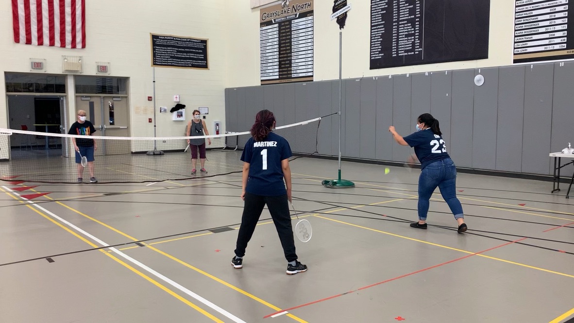 RosellDHH's tweet photo. The great 2021 DHH student/staff badminton tournament! So much fun! We all ended stronger than we started and we laughed. A lot. https://t.co/WvKltvNj9t