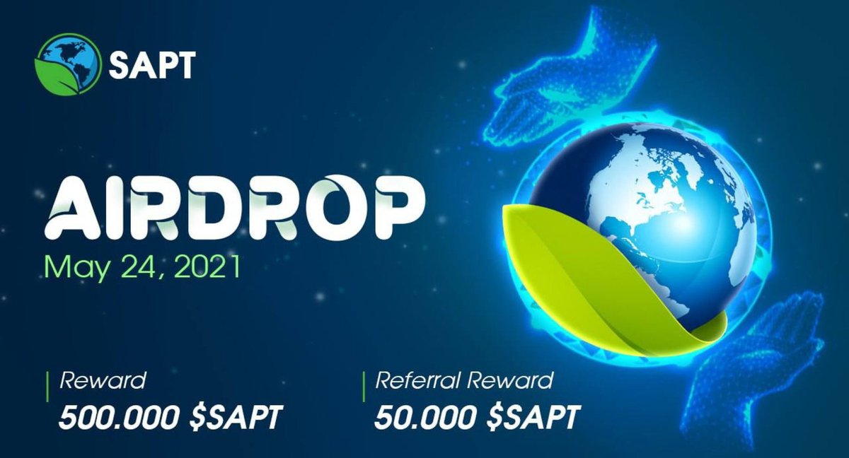 airdropblogs's tweet photo. 🔥 SAPT Airdrop 💰$?
⭐️⭐️▪️ 2/3 stars

💸 Get 500,000 SAPT ➕ 50,000 SAPT per Referral

🚀 Airdrop Link: https://t.co/PL06U1JNzO

• Follow me and @SavePlanetz
• Like and Retweet this Tweet

🌐 About SAPT: Visit – https://t.co/o4JvhkT5Mf https://t.co/Nrm9OR9DZX