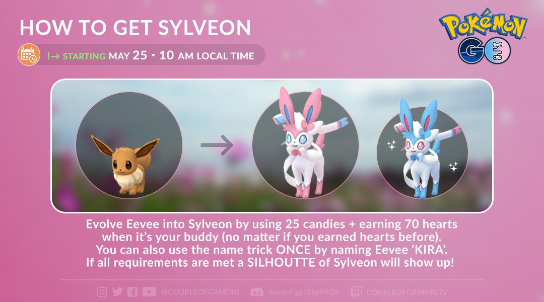 How to Evolve to Sylveon in Pokemon GO