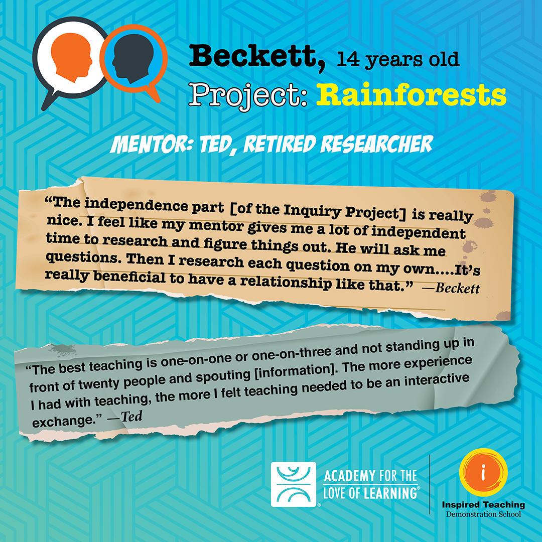 AcademySantaFe's tweet image. 🌍 Beckett, 14 years old #inquiryed #whatislearning #lrnchat #edchat #projectbasedlearning #mentorship #rainforest #environment