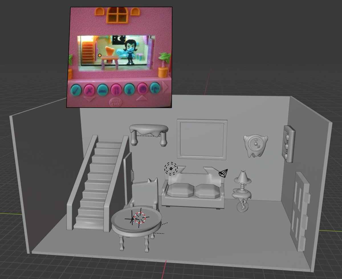 jivechameleon's tweet photo. Making some progress on this. Soon gonna start color/texture. So hoping for no snags. 😅
#art #3d #3dmodeling #blender #blender3d #pixelchix #wip #workinprogress #animation #practice #ArtistOnTwitter https://t.co/0wm8qKxdfl