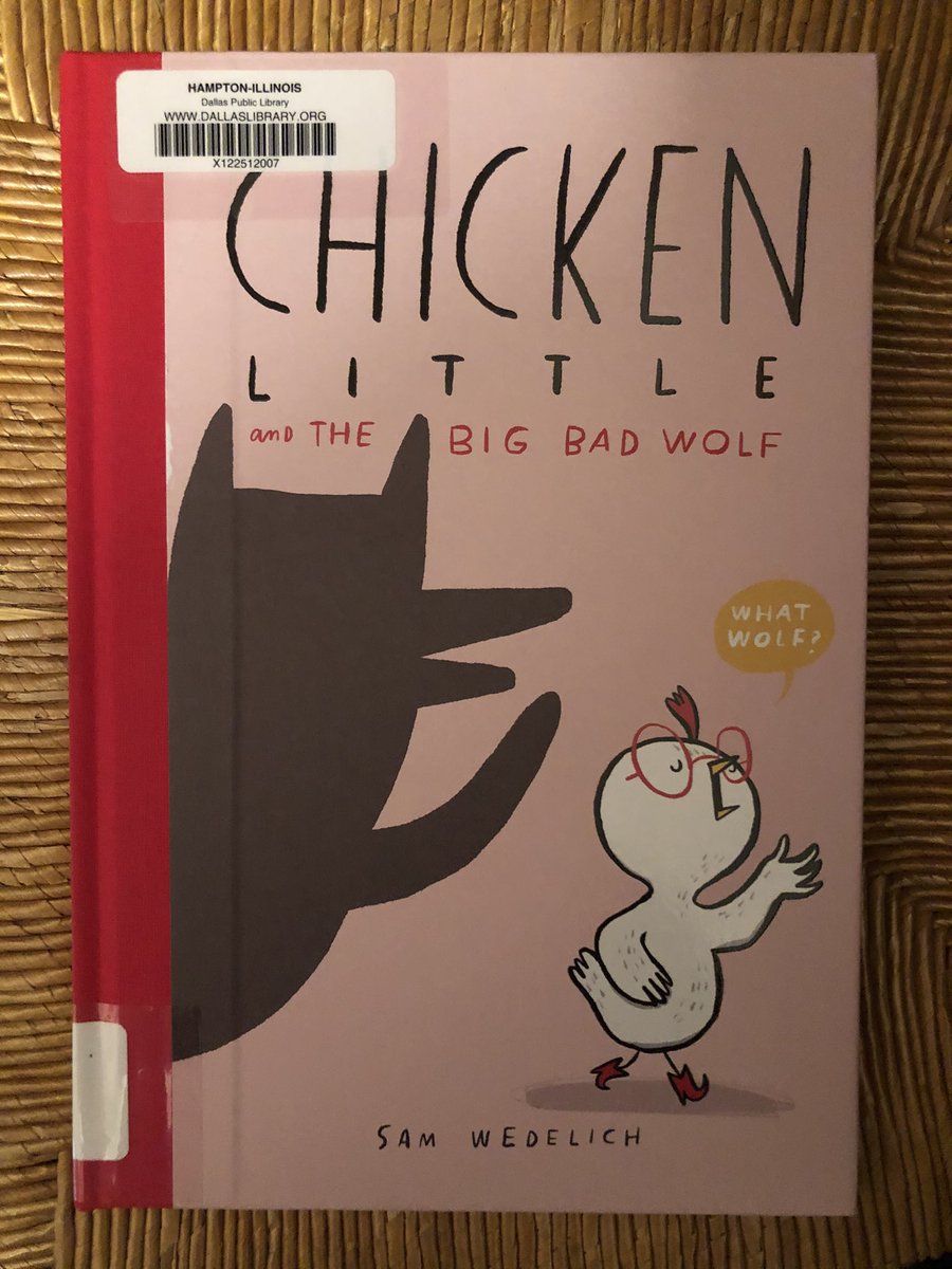 Bethe Marie Lehman (@bethebooks) on Twitter photo Chicken Little investigates all the angles before making a decision. To find out why everyone thinks the big bad wolf is bad, she just asks him and receives an unexpected reply. Love the dedication line! <a href="/samwedelich/">sam wedelich</a> <a href="/DISD_Libraries/">Dallas ISD Libraries</a> #bookaday Chicken Little investigates all the angles before making a decision. To find out why everyone thinks the big bad wolf is bad, she just asks him and receives an unexpected reply. Love the dedication line! <a href="/samwedelich/">sam wedelich</a> <a href="/DISD_Libraries/">Dallas ISD Libraries</a> #bookaday