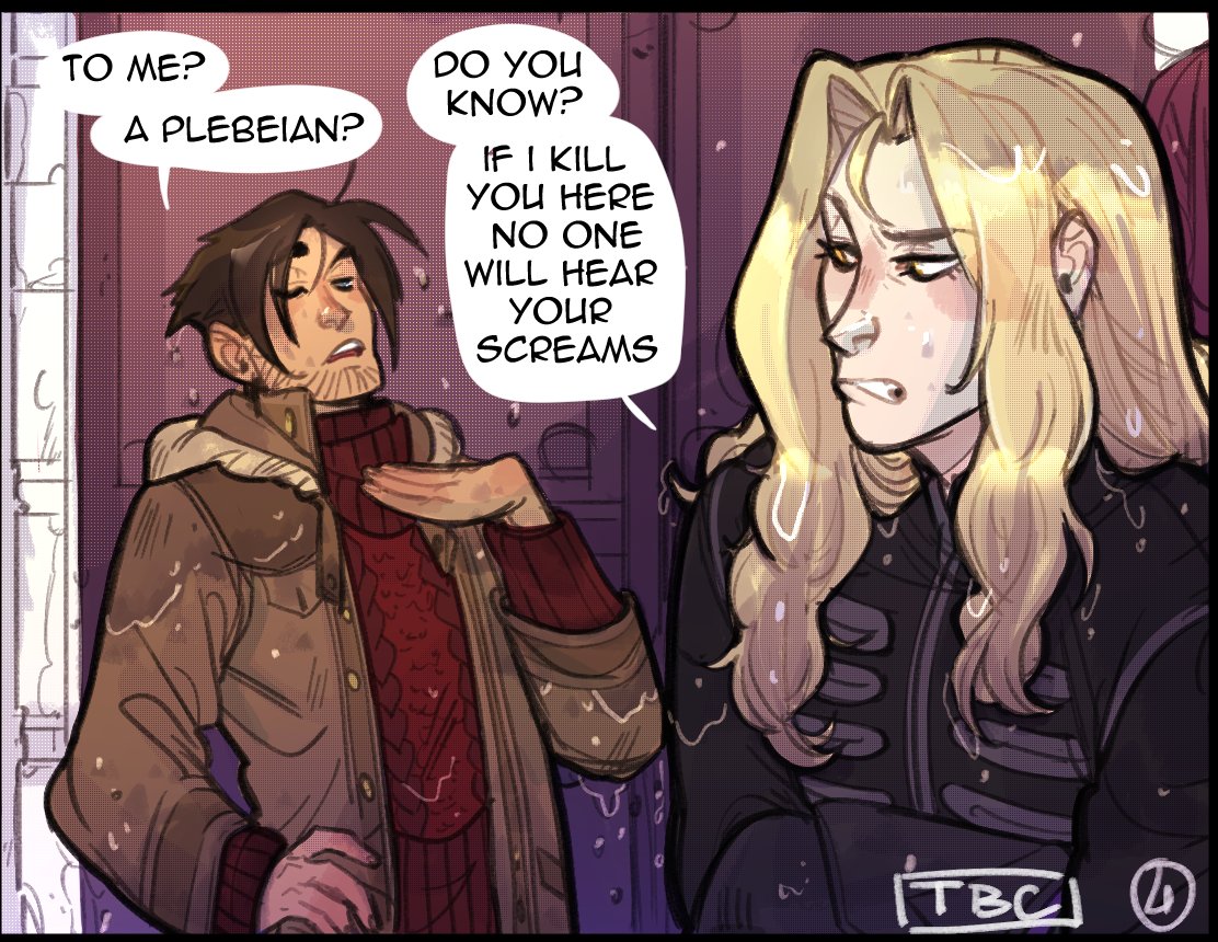 AlexandraLume's tweet photo. Again the actors!Au, pt01/pt07 . We are in the firsts weeks of shooting, before they became friends!l✨ Tomorrow (today, for me, lol) the pt02!
(I created this bcs of the answers of my last post? Maaaaybe)
#Castlevania #trevorcard #comic https://t.co/z3DqSnzoce