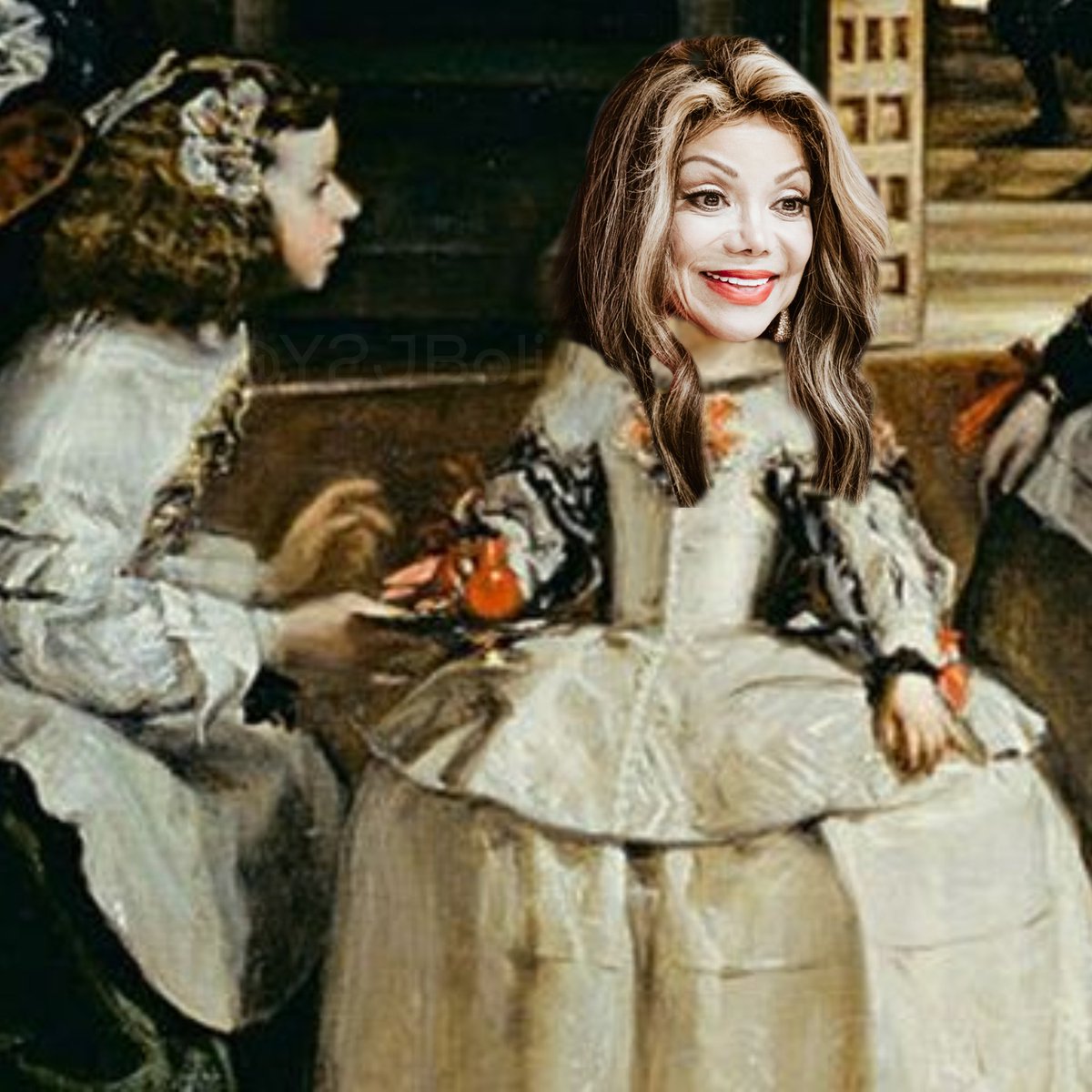 Y2JBoli's tweet photo. Que pinten el cuadro de nuevo...
#latoyajackson #menina #MaskSingerEstreno #MaskSinger1 #MaskSinger #MaskSinger2 @MaskSingerA3 https://t.co/QWWNIMPOaO