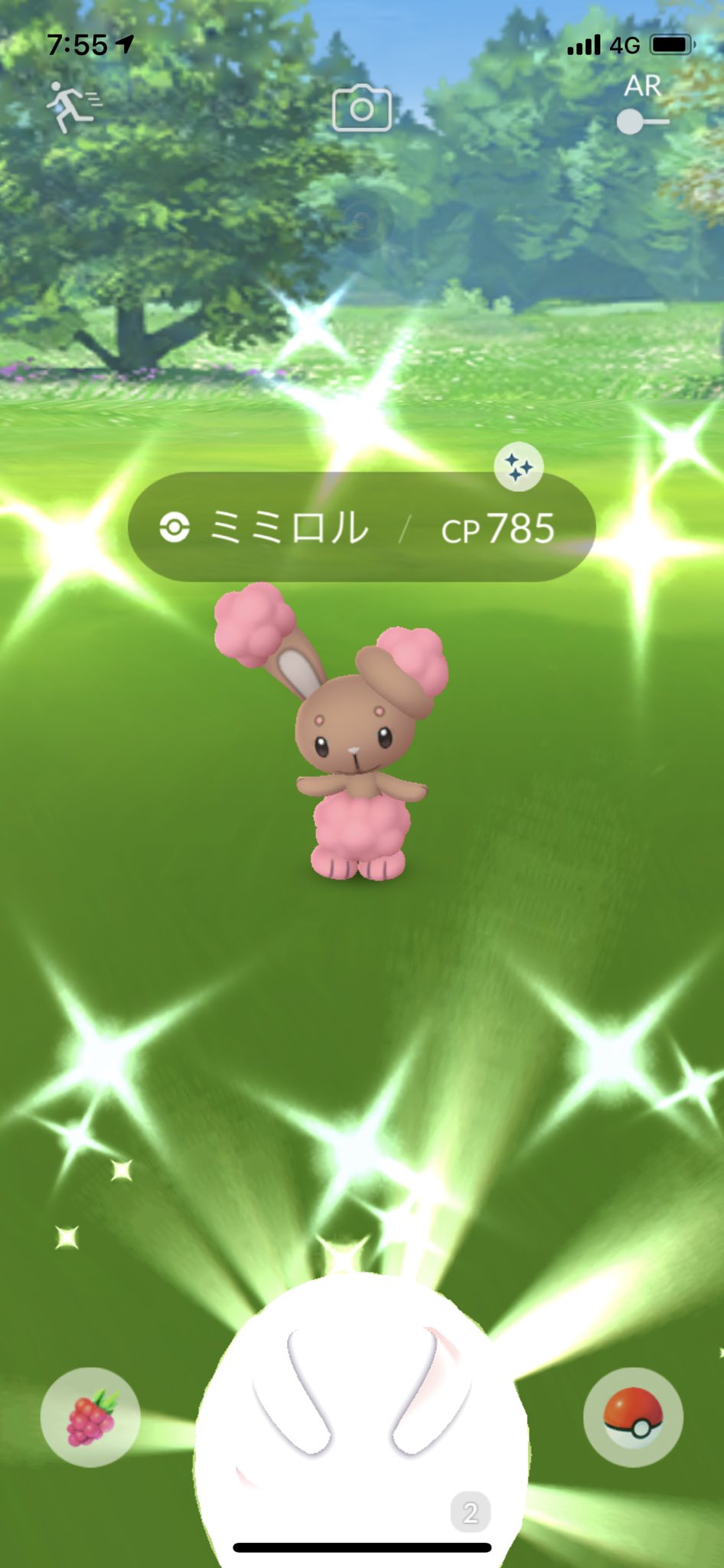こげぱん 泣く 念願の念願のミミロルたん ポケモンgo ミミロル 色違い T Co Pnzdistzog Twitter