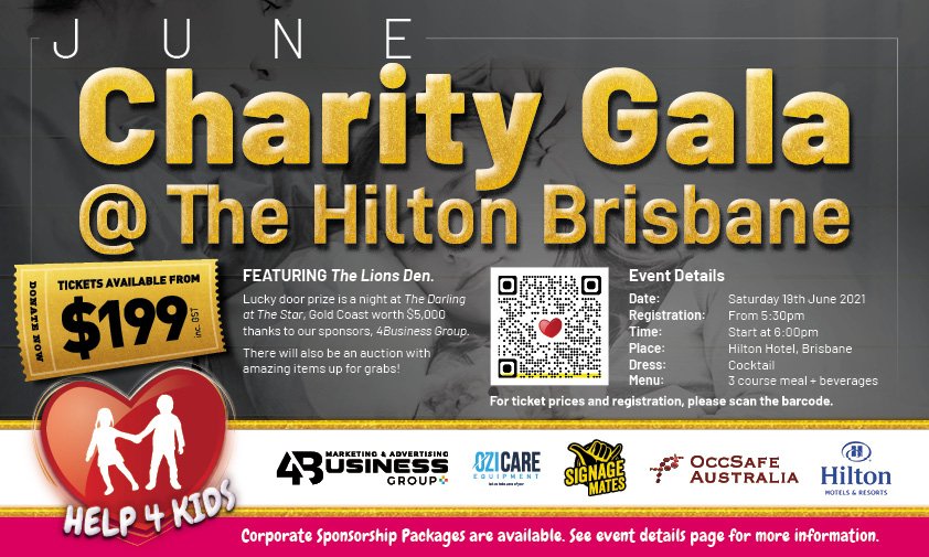 help4_kids's tweet photo. We welcome The Lions Den - Vocal Group as our Headline Act for our upcoming Charity Gala on the 19th June 2021 at the Hilton Hotel, Brisbane. 

For ticket pricing visit https://t.co/NTFXfKEb7u

🖱https://t.co/sN6y64Lmm2

#help4kids #charityfundraising #charitysupport #galaevent https://t.co/bU5b39zLz1
