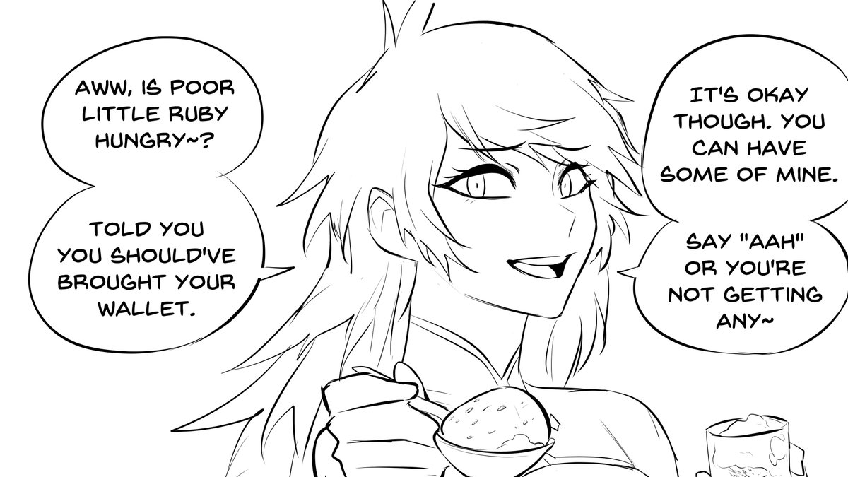 sytokun's tweet photo. Ruby wants some parfait #RWBY [1/3]
You can watch the comic dub version on YouTube too! https://t.co/IXq76X90J7 https://t.co/3h2i6Wz2Kk