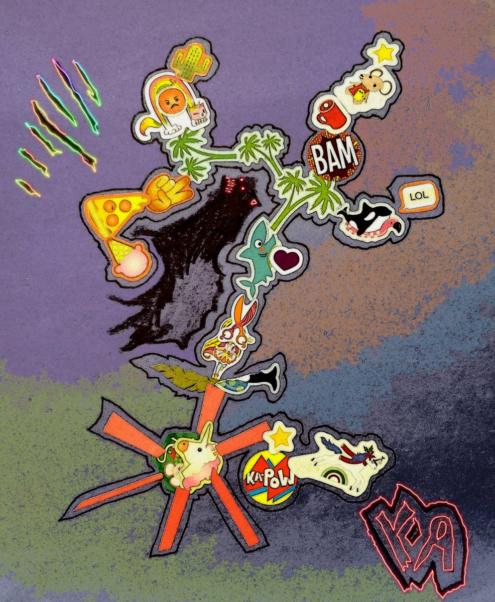 richardfyates's tweet image. "Conjoined Twins on a Unicycle..." by Richard F. Yates (Holy Fool)

1 of 1 #stickercollage #nft for only 1 tez! 

#art #collage #weird #semiabstract #digitalcolor #tezos $xtz @hicetnunc2000 

hicetnunc.xyz/objkt/96760