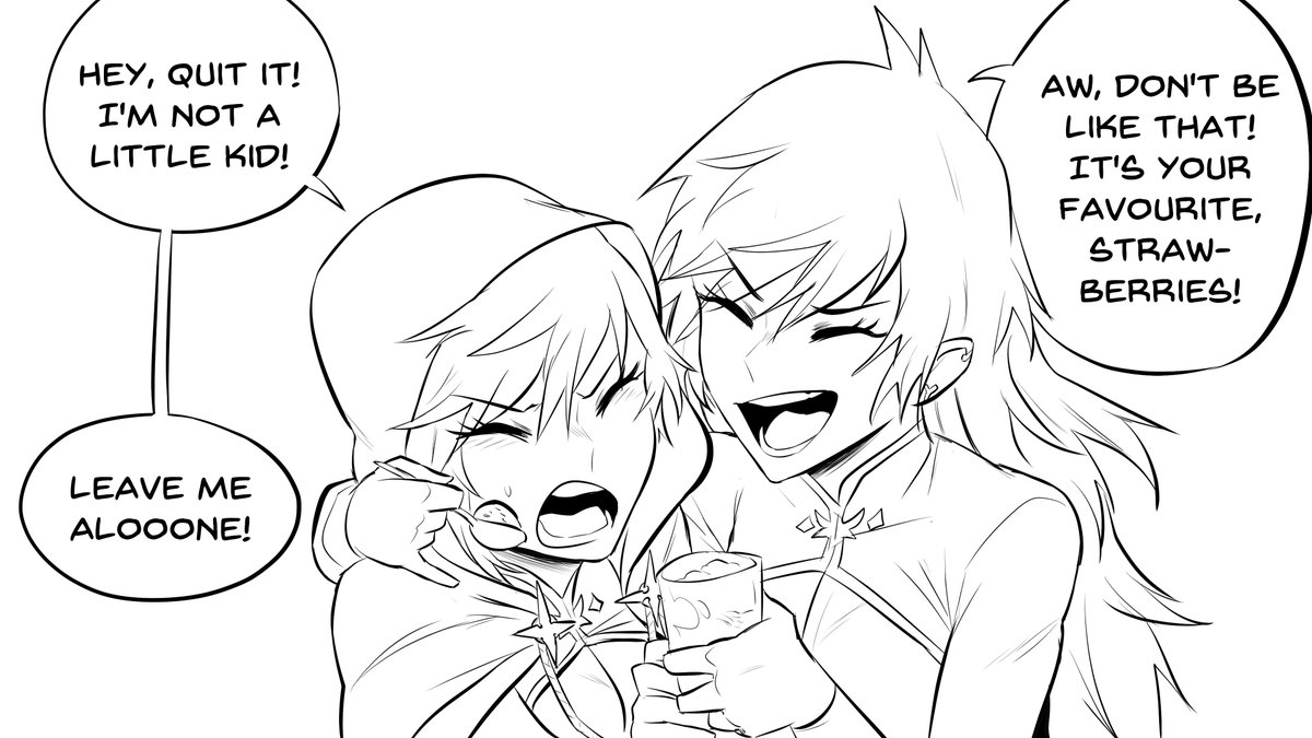 Ruby wants some parfait #RWBY [1/3]
You can watch the comic dub version on YouTube too! bit.ly/3ufPwP1