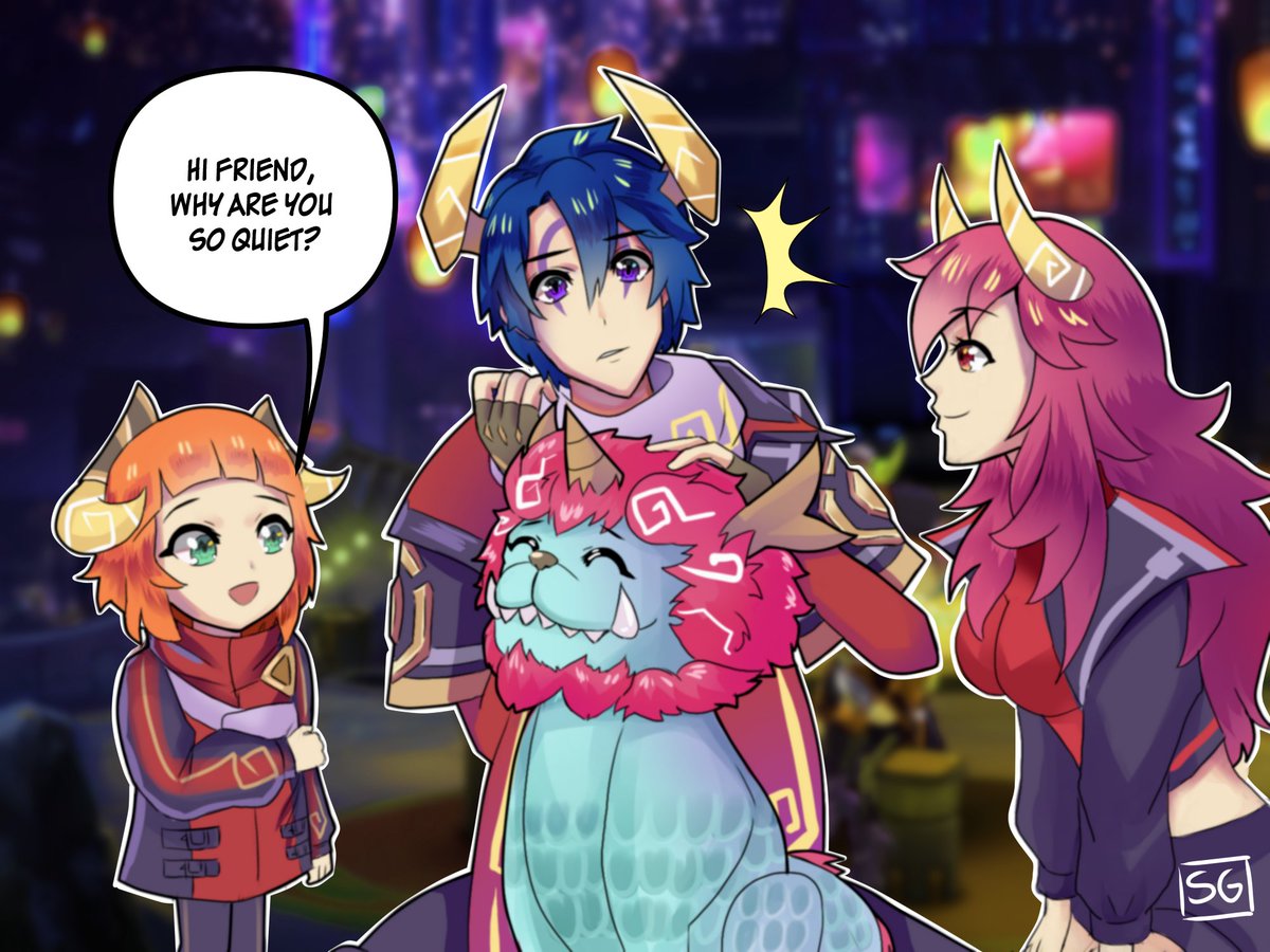sg_andromeda's tweet photo. Alune was not with Aphelios at the time.

#aphelios #annie #missfortune #LeagueOfLegendsFanArt #ArtofLegends #creadoresdelollatam https://t.co/wDqC4uUnDv