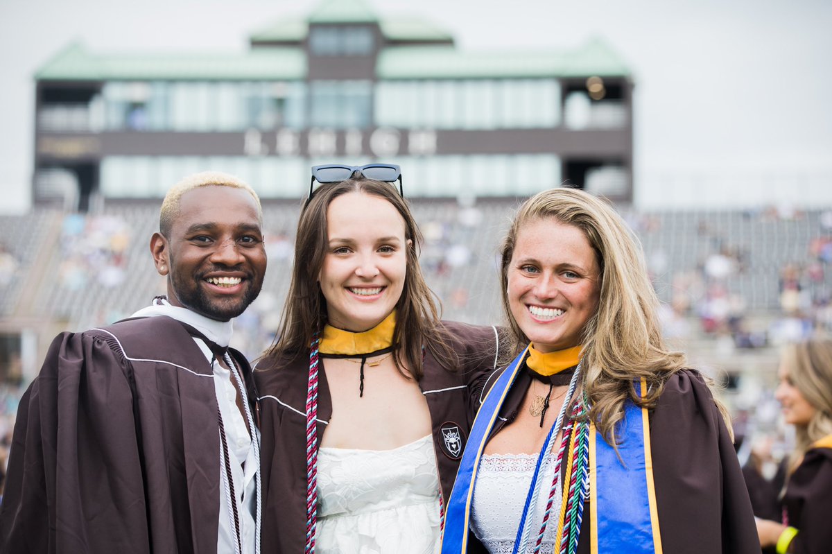 LehighAlumni's tweet photo. It’s always a good day when our alumni community of 85K strong grows even larger. Congratulations to our newest alumni — the @LehighU Class of 2021! 

#LehighGrad https://t.co/WvDrPIYMT7