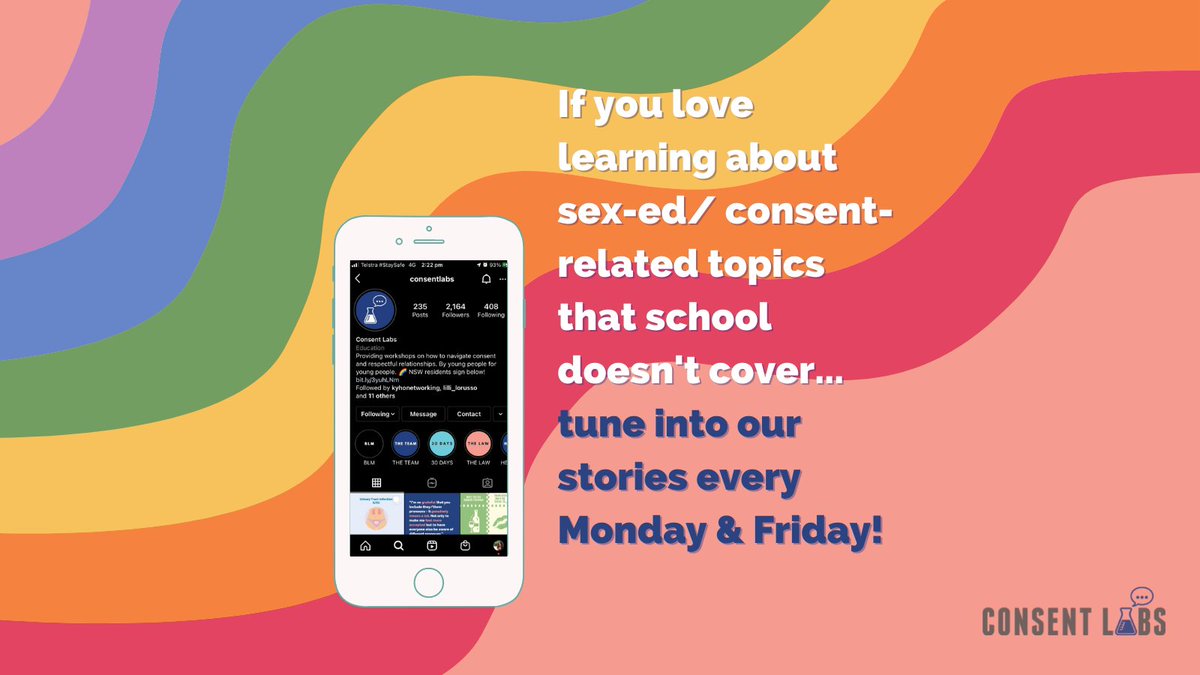 Head over to our Instagram to learn more!👉instagram.com/consentlabs/

Share this with someone who you think might want to learn more about the world of sex and #consent! 

Nothing is off the table. We’re here to give you access to accurate information to empower you. #sexed