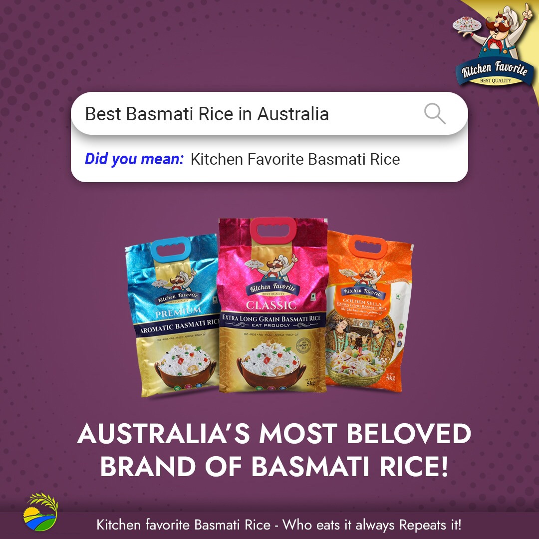 KitchenFavorite's tweet photo. Take your dishes to the next level with Kitchen Favorite's Basmati Rice. Australia's Favorite, Kitchen Favorite. Kindly Visit your nearest store and ask for #KitchenFavorite's ๐๐น๐ฎ๐๐๐ถ๐ฐ , ๐๐ผ๐น๐ฑ๐ฒ๐ป ๐ฆ๐ฒ๐น๐น๐ฎ , ๐ฃ๐ฟ๐ฒ๐บ๐ถ๐๐บ & ๐๐ฒ๐น๐๐
๐ฒ ๐๐ฎ๐๐บ๐ฎ๐๐ถ ๐ฅ๐ถ๐ฐ๐ฒ. https://t.co/Ua53yzobzW
