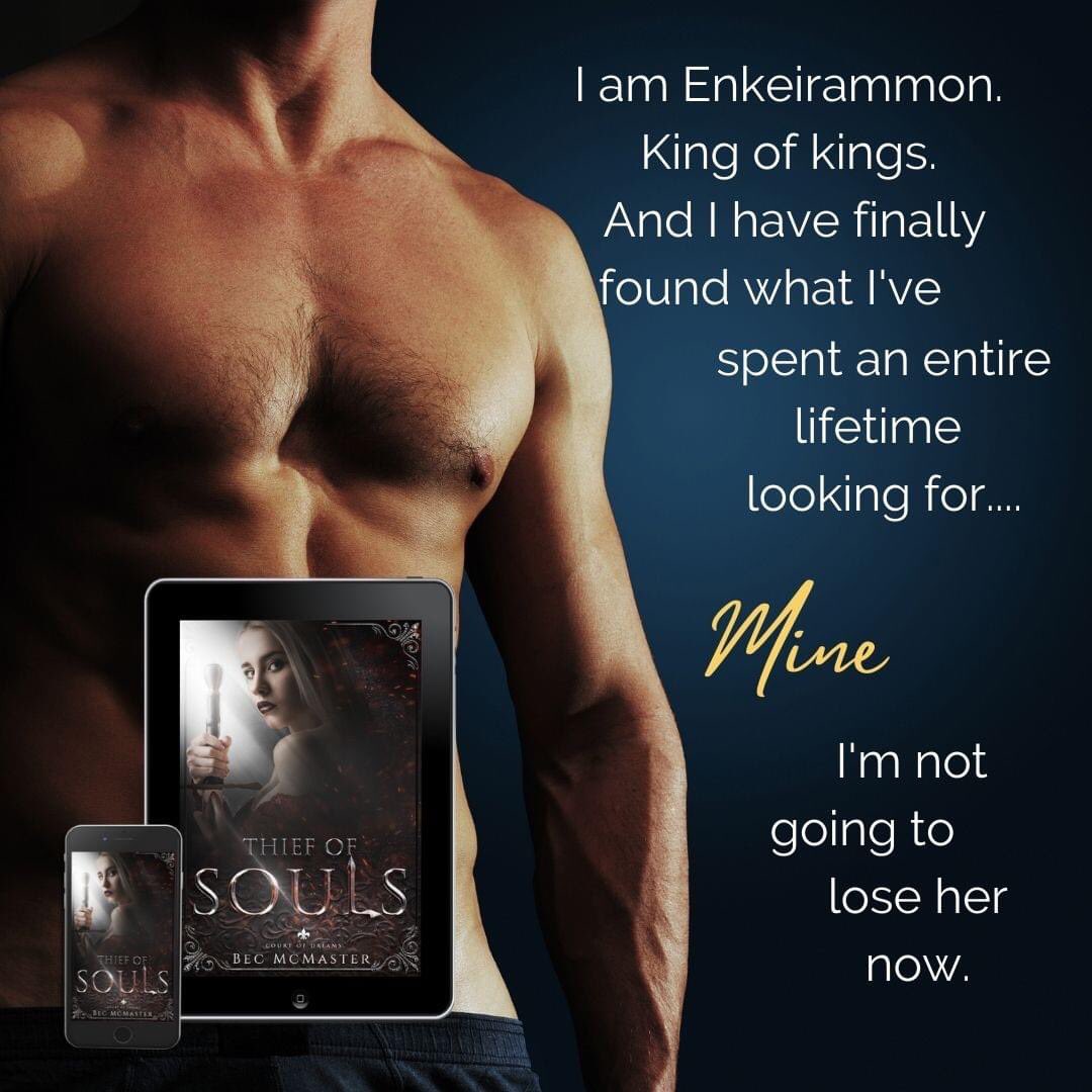 laceyblossom's tweet photo. Thief of Souls by @BecMcMaster is out now!! https://t.co/WaJsITiFuY #ThiefOfSouls https://t.co/y9JN7qmumm