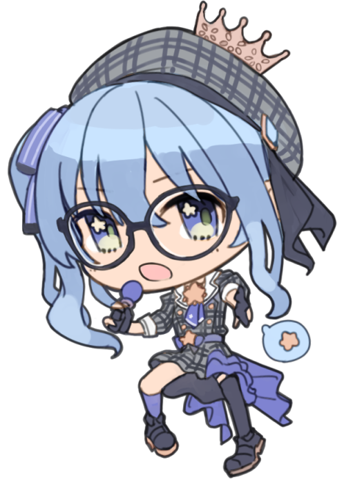 今日もかわいいー ほしまちぎゃらりー 眼鏡ホロライ部 みそのでんぱち 合同誌出来のイラスト