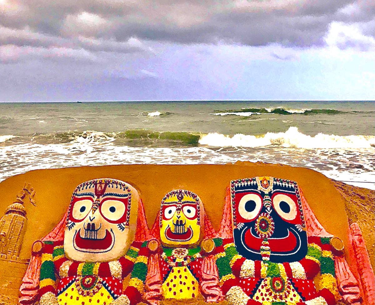sudarsansand's tweet photo. Jai Jagannath...🙏
May Lord Jagannath Bless the Humanity 🙏🏻 https://t.co/aasSMJZ9LR