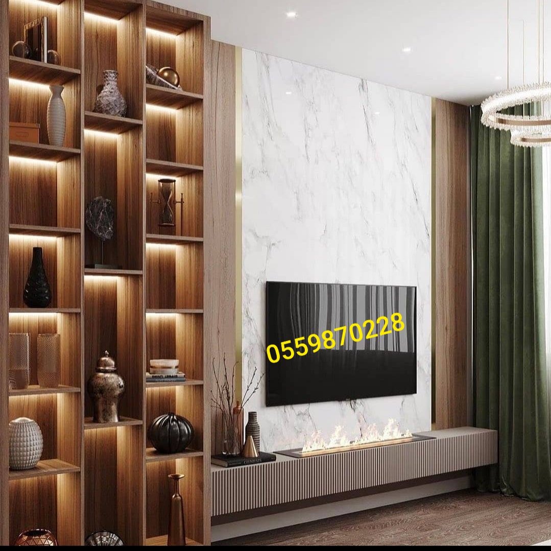 ديكورات خشبية احدث الديكورات
تنفيذ جميع الديكورات الداخلية والخارجيةـ  واحدث الديكورات الخشبية ـ والديكورات الجبسية - 
وتنفيذ جميع الدهانات الديكورية
0559870228