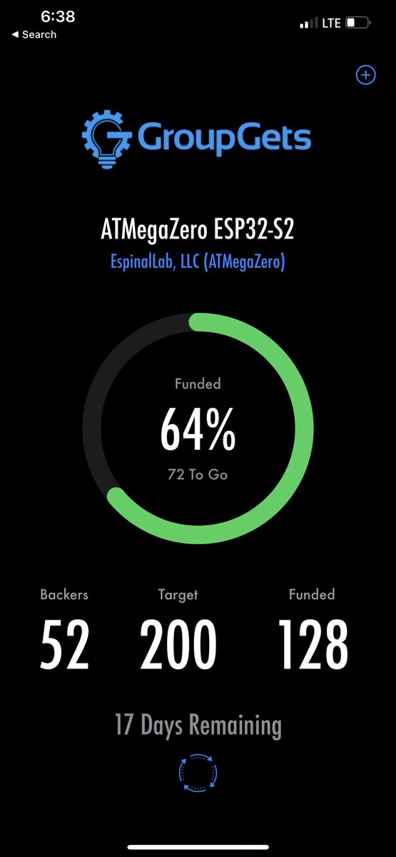 4hackrr's tweet photo. 17 days remaining, get your @atmegazero esp32s2 here 👉🏻 https://t.co/7UJK9BNhIu @groupgetscom @Hacksterio #atmegazero https://t.co/jLnBWLGc9b