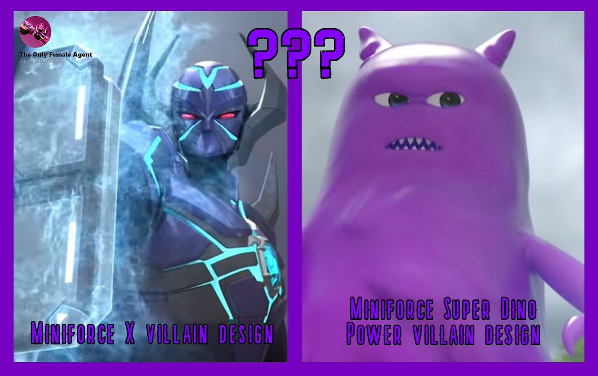Davina43744166's tweet photo. The unfortunate drop in Miniforce villain quality 😅😭😭

#SAMGanimation #Villain #characterdesign https://t.co/PSSWNFMZ7N