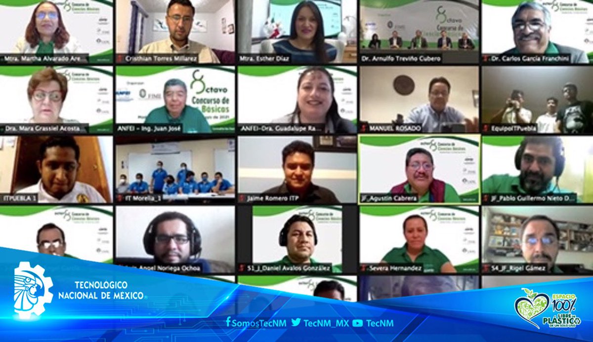 TecNM_MX's tweet photo. #OrgulloTecNM
Por segundo año consecutivo, el #TecNM campus Morelia, se posicionó dentro de los primeros lugares en el Octavo Concurso de Ciencias Básicas organizado por la #ANFEI 

Leer más 👉🏻 https://t.co/gD5F0C8HYw
#TodosSomosTecNM #NotasTecNM #TecNM2021 https://t.co/GZ1BtEXqbE