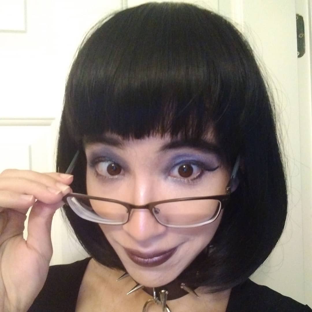 erodedsun's tweet photo. A closer look at the #makeup I did for #worldgothday and the stream I did on that day 🖤🖤🖤

Glasses: @SteveMadden 

#twitch #twitchstreamers
#nonbinarystreamer #transstreamer #beautycommunity  #amateurmakeup 
#nonbinarymakeup #transmakeup #lgbtmakeup #beautycommunity https://t.co/pZOXiplkFB