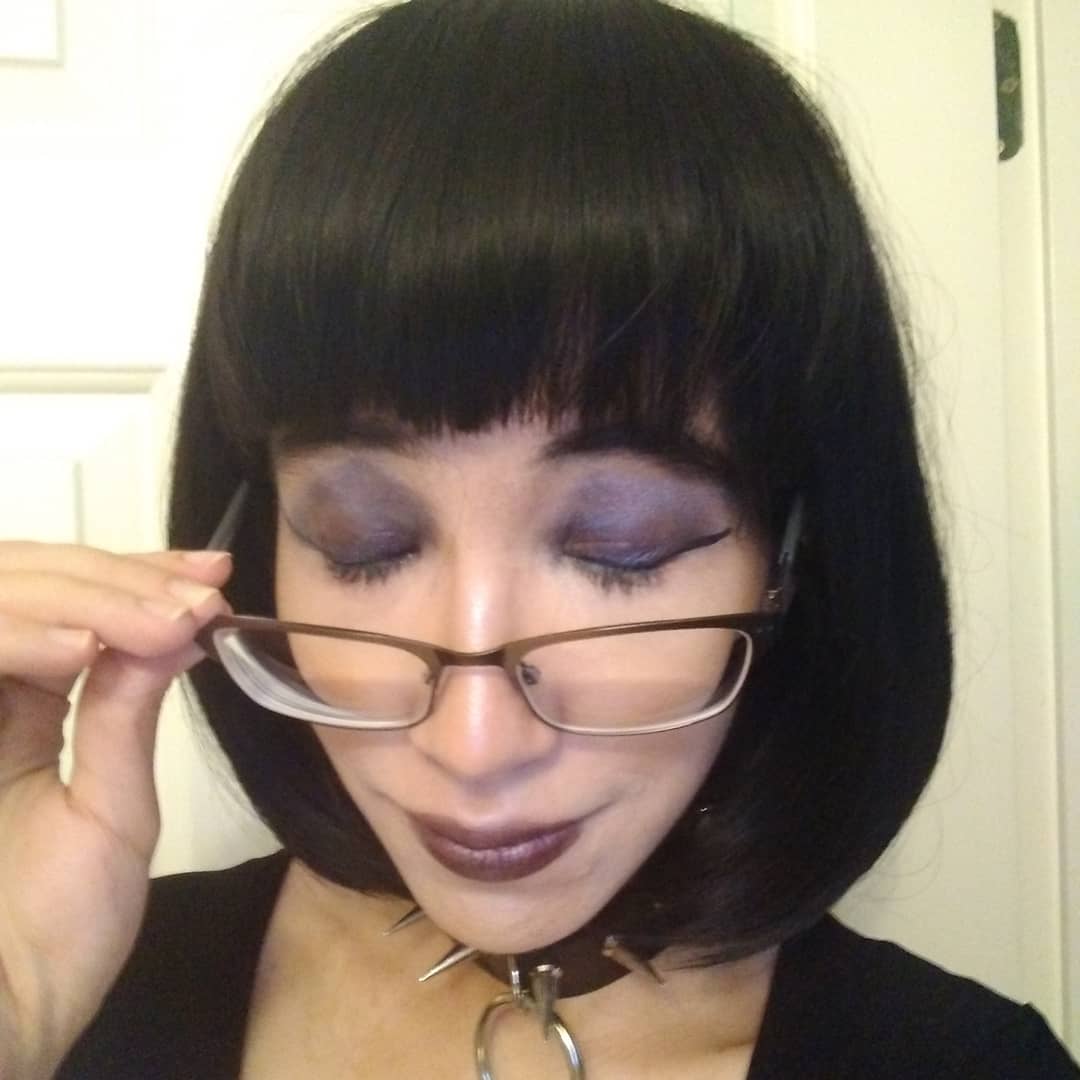 erodedsun's tweet photo. A closer look at the #makeup I did for #worldgothday and the stream I did on that day 🖤🖤🖤

Glasses: @SteveMadden 

#twitch #twitchstreamers
#nonbinarystreamer #transstreamer #beautycommunity  #amateurmakeup 
#nonbinarymakeup #transmakeup #lgbtmakeup #beautycommunity https://t.co/pZOXiplkFB