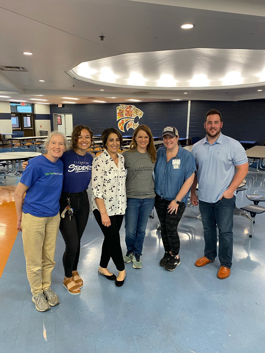 ClearViewChurch's tweet photo. It was great teaming up with Centennial @CHSCAC to serve an appreciation lunch to faculty. You are loved! https://t.co/EtKKvLF7WK