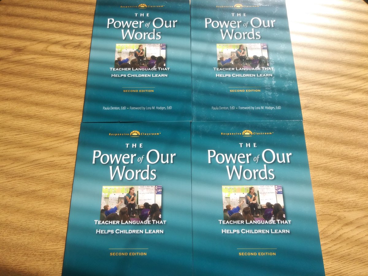 suptfinch's tweet photo. Grateful for local educators who assist our staff @WVSD208 - looking forward to Christine Champie's Summer Institute session for culturally-responsive instruction.
Book study.
The Power of Our Words: Teacher Language that Helps Children Learn
@ResponsiveClass #WestValleyReads https://t.co/r1yedycoPS