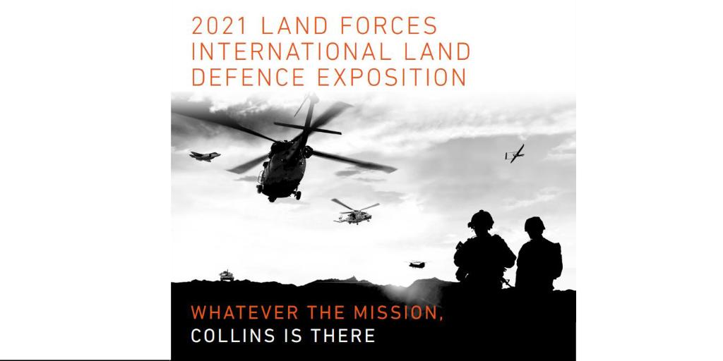 CollinsAero's tweet image. Excited to be @LandForces_Expo next week to show you how we are connecting the multi-domain battlespace. Visit us at Booth 3G18. #Missions #TrainingandSimulation #SecureCommunications #TargetingSystems collins.aero/3fanYqh