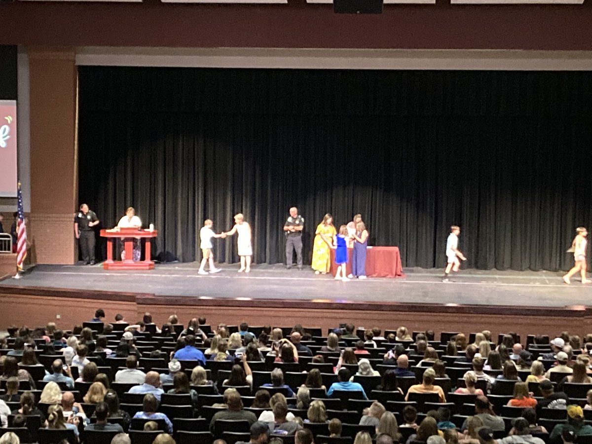 Robinson Elementary School 5th Grade students are awarded their Certificates of Completion <a href="/Robinson1Dawson/">Robinson Elementary</a> <a href="/DawsonSchools/">Dawson Co. Schools</a>