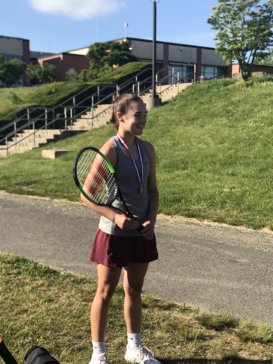 Tegmiere's tweet photo. Congrats Molly on your hard work and dedication this season. Honorable mention making it to the finals in #4singles. https://t.co/orreYw0gzD