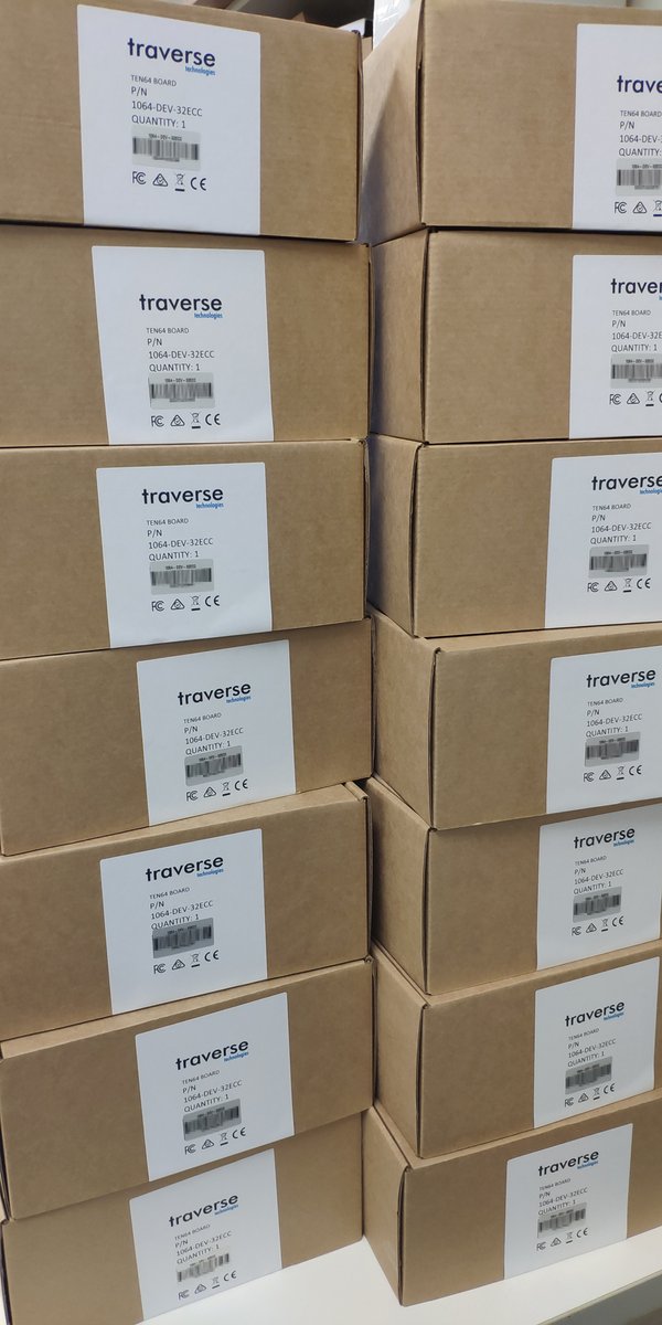 traversetechau's tweet photo. Ten64 Shipping Update: We are working with @crowd_supply to finalize some warehouse paperwork before they are dispatched to the warehouse and on to you. Formal update post soon. If you have changed your address since the campaign you should update it now: https://t.co/CiJqJEmsi2 https://t.co/9DkbkObblX