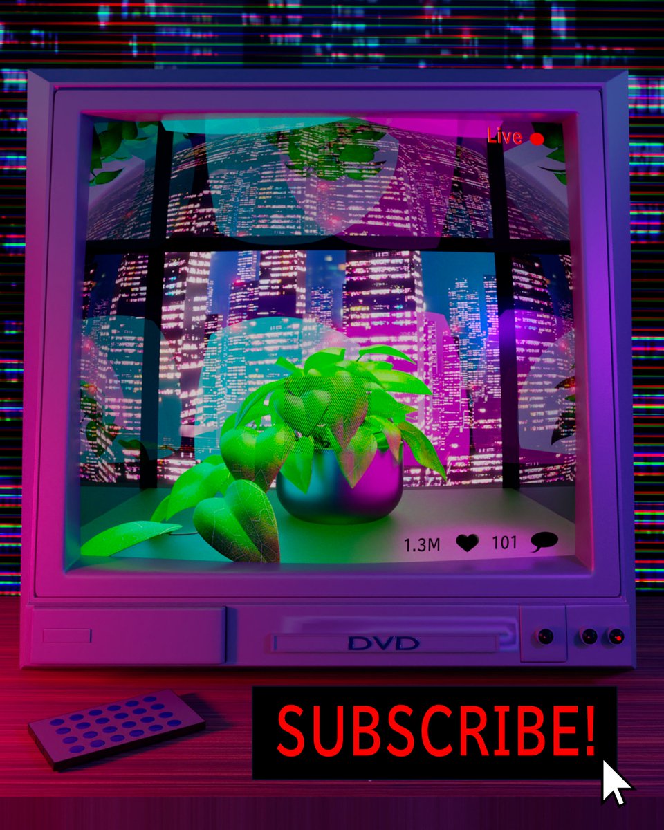 bkurtinecz's tweet photo. SUBSCRIBE!
🌱3ᴰ ᴾᴼˢᵀᴱᴿ ᴰᴱˢᴵᴳᴺᴱᴰ ᶠᴼᴿ
@escape010101 ᴹᴬᴳᴵᶜ ᴶᵁᴺᴳᴸᴱ ᵛᴿ ᴱᵛᴱᴺᵀ 🌱⠀⠀⠀⠀⠀⠀
#plant #art #artist #experimentalart #digitalart #3drender #美術 #美術家 #東京の美術 #デジタル #kurtinecz #magicjungle #crt #実験的なアート https://t.co/vCUM1AmhIY