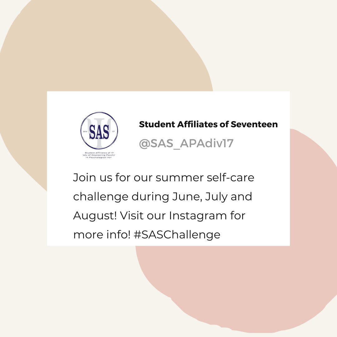 SAS_APAdiv17's tweet photo. SAS is gearing up to keep you at your best this summer! We present the SAS Self-Care Summer Challenge (calendar attached) focused on topics like Meals and Exercise, Digital Cleansing, and Staying Positive! Follow us for continuous updates about the #SASChallenge! https://t.co/OsGfMwMDai