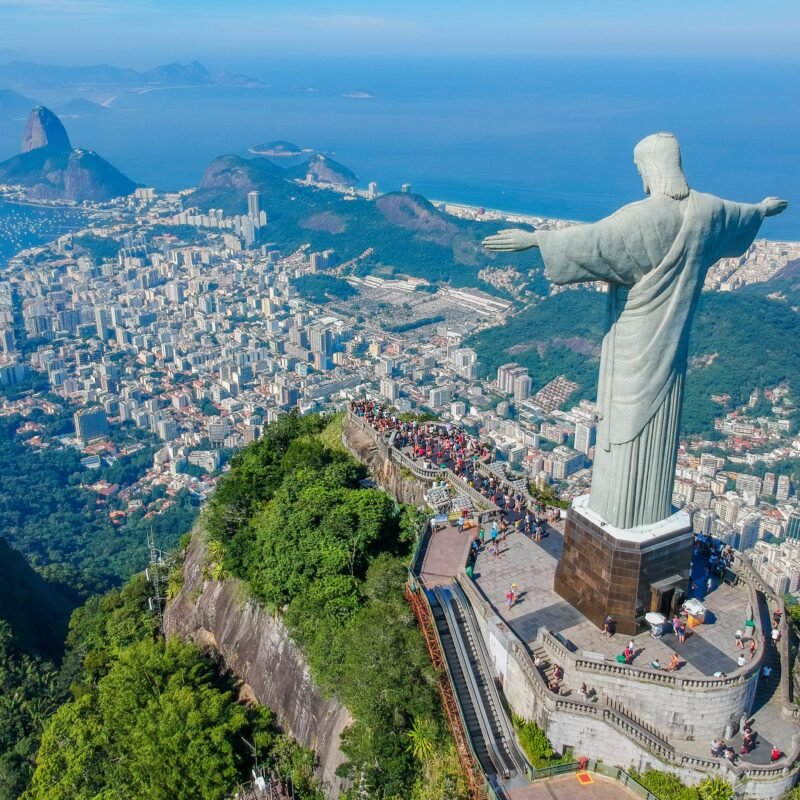 OfficalTravel's tweet photo. Another Rio post.. We took an amazing trip to see Cristo Redentor (Christ The Redeemer). Loved the view #Helicopterride-Megan https://t.co/xWQk9EqeiR