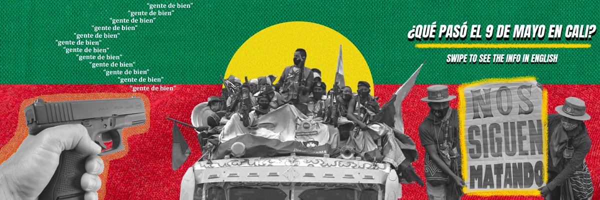 ‼️En nuestra última publicación de Instagram les contamos con detalle los acontecimientos del 9 de mayo cuando se ciudadanxs atacaron a la Minga Indígena en Cali ‼️
¡Vayan a leerlo!👇
instagram.com/p/CPRnlcMr-xG/…