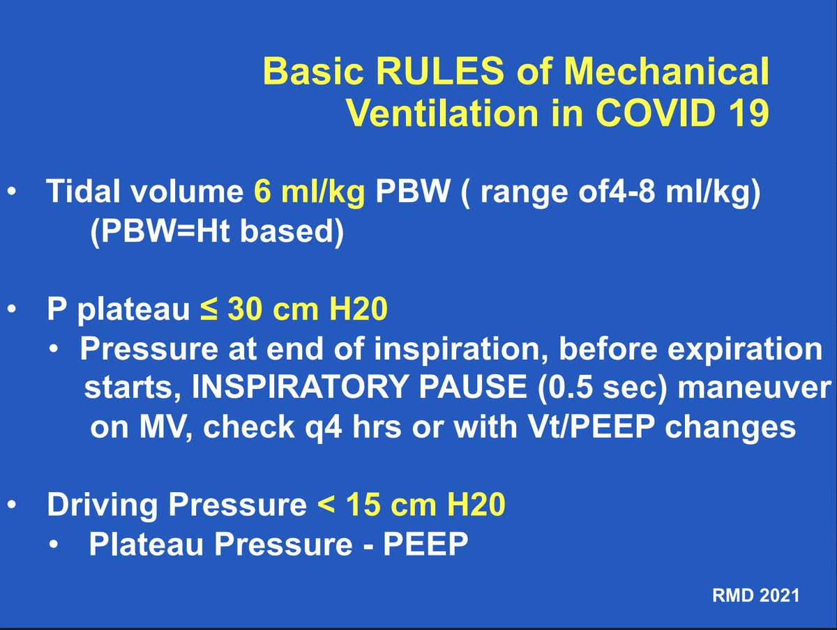 gdyagra's tweet photo. Some ICU pearls from Dr RuthDiv at yesterday’s sesh #slmccorecovid https://t.co/fSOovcxLzz